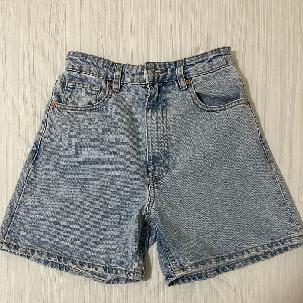 Zara mom shorts
